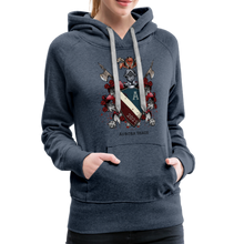 Load image into Gallery viewer, Women’s Logo Hoodie - heather denim
