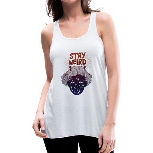 Women's Stay weird Tank - white