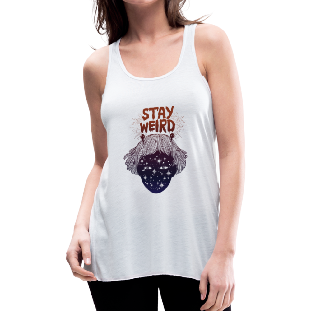 Women's Stay weird Tank - white