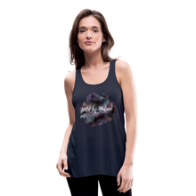 Load image into Gallery viewer, Women&#39;s Wild Flowy Tank Top - navy
