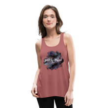 Load image into Gallery viewer, Women&#39;s Wild Flowy Tank Top - mauve

