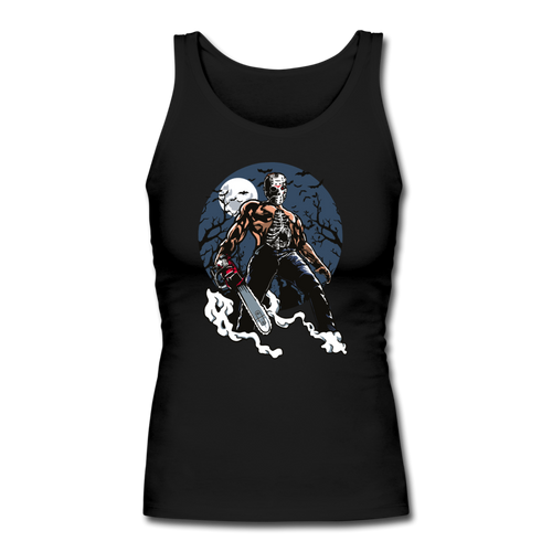 Women's Chainsaw Tank - black