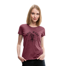 Load image into Gallery viewer, Women’s Hail Mary T-Shirt - heather burgundy
