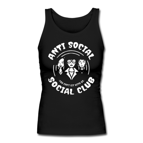 Women's Antisocial Tank - black