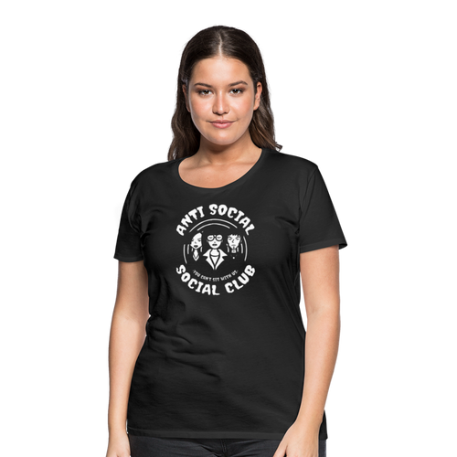 Women’s Antisocial T-Shirt - black