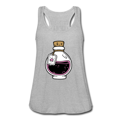 Women's Potion Flowy Tank Top - heather gray