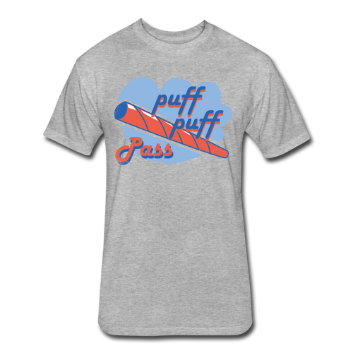 Men's Puff Puff Pass T-Shirt - heather gray