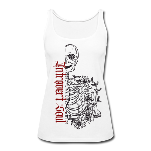 Women’s Introverted Soul Tank Top - white