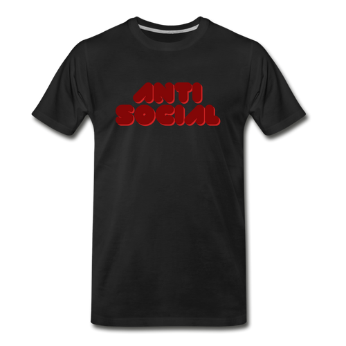Men’s Anti Social T-Shirt - black