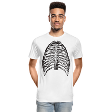 Load image into Gallery viewer, Men’s Ribs T-Shirt - white
