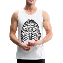 Load image into Gallery viewer, Men’s Ribs Tank - white
