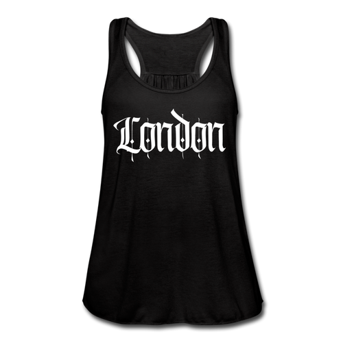 Women's London Flowy Tank Top - black