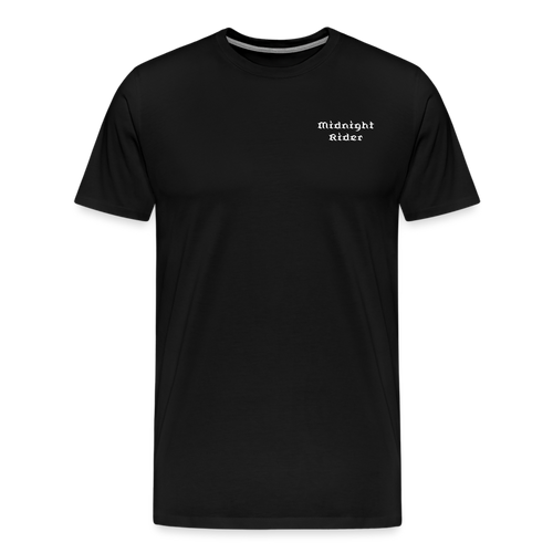 Men's Night Rider Premium T-Shirt - black