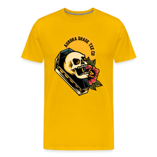 Load image into Gallery viewer, Men&#39;s Coffin T-Shirt - sun yellow
