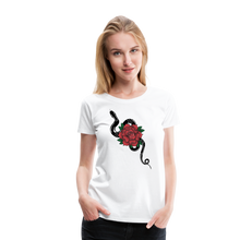 Load image into Gallery viewer, Women’s Snake T-Shirt - white
