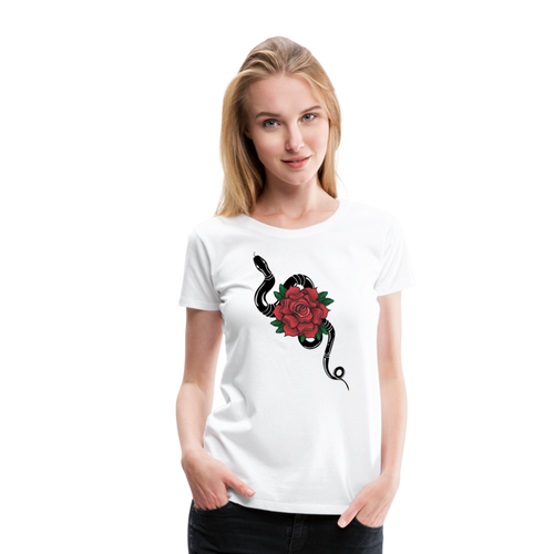 Women’s Snake T-Shirt - white