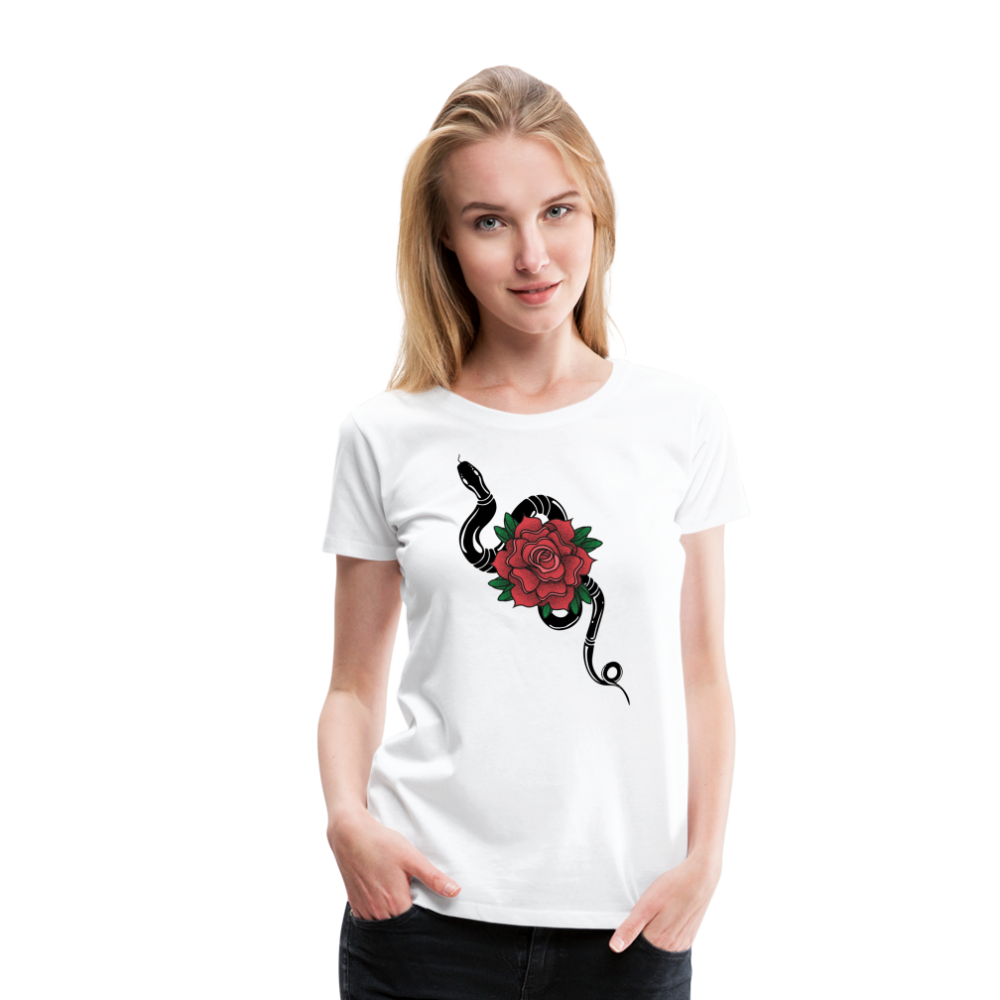 Women’s Snake T-Shirt - white