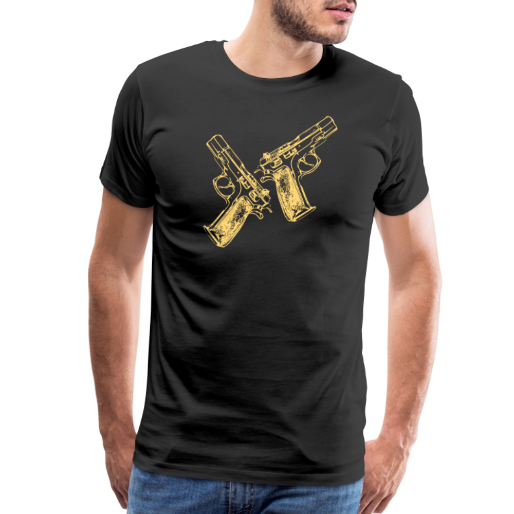 Men's Guns T-Shirt - black