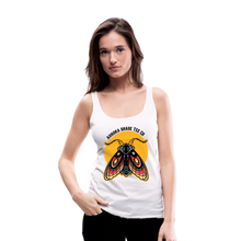 Load image into Gallery viewer, Women’s Moth2 Tank Top - white
