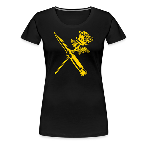 Women’s Rose Blade T-Shirt - black